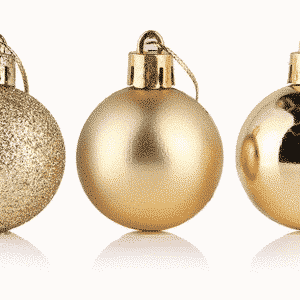 shiny xmas ball ornament tree